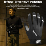 WEST BIKING YP0211209 自転車用グローブ 衝撃吸収 防滑 タッチスクリーングローブ、M、L、XL