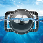 SHOOT XTGP559 ドームポート水中ダイビングカメラレンズ透明カバー ハウジングケース GoPro HERO9 Black用、GoPro HERO9 Black用