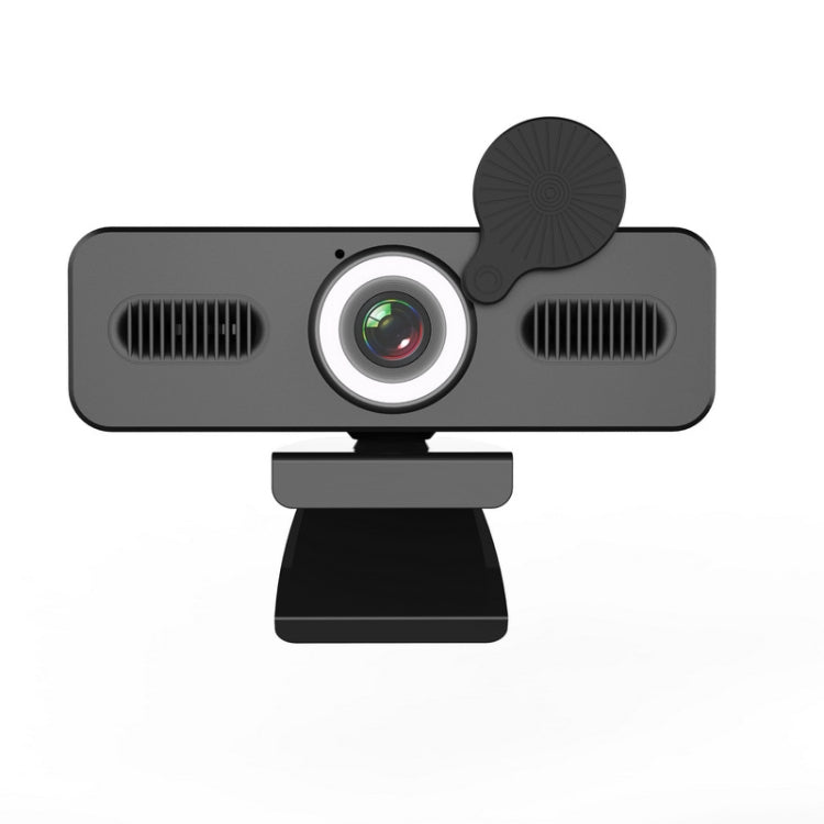 Network High-Definition Computer Camera Drive-Free Beautifying Light Camera with Omnidirectional Microphone, Cable Length: 1.8m, 1080P, 2K, 4K