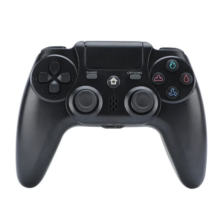 ZR486 ワイヤレスゲームコントローラー PS4用、ホワイト、ブラック、バースト、パープルスターリースカイ