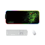 F-01 ゴム熱転写RGB発光滑り止めマウスパッド、300x350x4mm、350x600x3mm、350x600x4mm、300x800x3mm、300x800x4mm