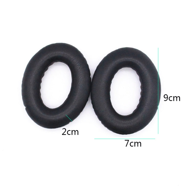 2個セット Bose QC25 / QC15 / QC2 / QC35 / AE2i用 ヘッドセットスポンジカバーイヤーマフ ラムスキン