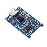 10個セット HW-107 5V 1A マイクロUSBバッテリー充電ボードチャージャーモジュール、HW-107