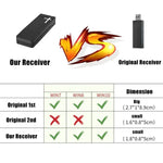 2.4Gワイヤレスコントローラー受信機 PC用受信機 XBOX ONE用、PG-XB1006