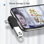 10個セット LI-09 USB 3.0 メス to USB-C / Type-C + マイクロUSB オス 多機能 OTG アダプター ストラップ付き、ブラック、ゴールド、シルバー、ローズゴールド