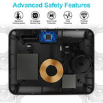 HQ-UD17 4イン1 ワイヤレス充電器 電話ホルダー充電ベース iPhone、iWatch、AirPodsおよびその他Androidフォン対応、HQ-UD17