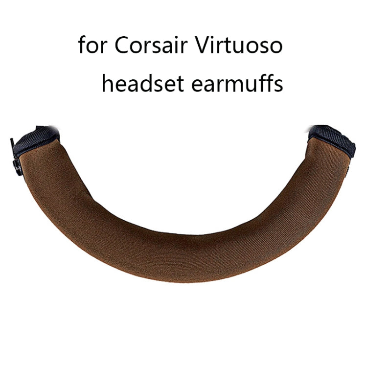 2個セット Corsair Virtuoso RGB用 ヘッドビーム保護ケース ブラック、ブラウン、グレー