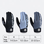WEST BIKING YP0211214 ロングフィンガー 衝撃吸収 防滑 タッチスクリーングローブ サイクリングスポーツグローブ、M、L、XL
