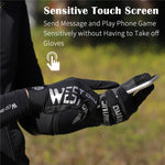 WEST BIKING YP0211214 ロングフィンガー 衝撃吸収 防滑 タッチスクリーングローブ サイクリングスポーツグローブ、M、L、XL