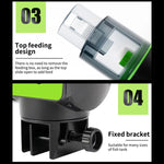 AquaBlue Fish Tank Intelligent Timing Automatic Feeder Aquarium Goldfish Feeder Large Capacity Fish Feeder,Model:, AF-2019B English Version