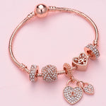 Women Rose Gold Beaded Bracelet, SL124 18cm, SL124 19cm, SL124 20cm, SL125 18cm, SL125 19cm, SL125 20cm, SL126 18cm, SL126 19cm, SL126 20cm, SL128 18cm, SL128 19cm, SL128 20cm, SL129 18cm, SL129 19cm, SL129 20cm, SL130 18cm, SL130 19cm, SL130 20cm     ...