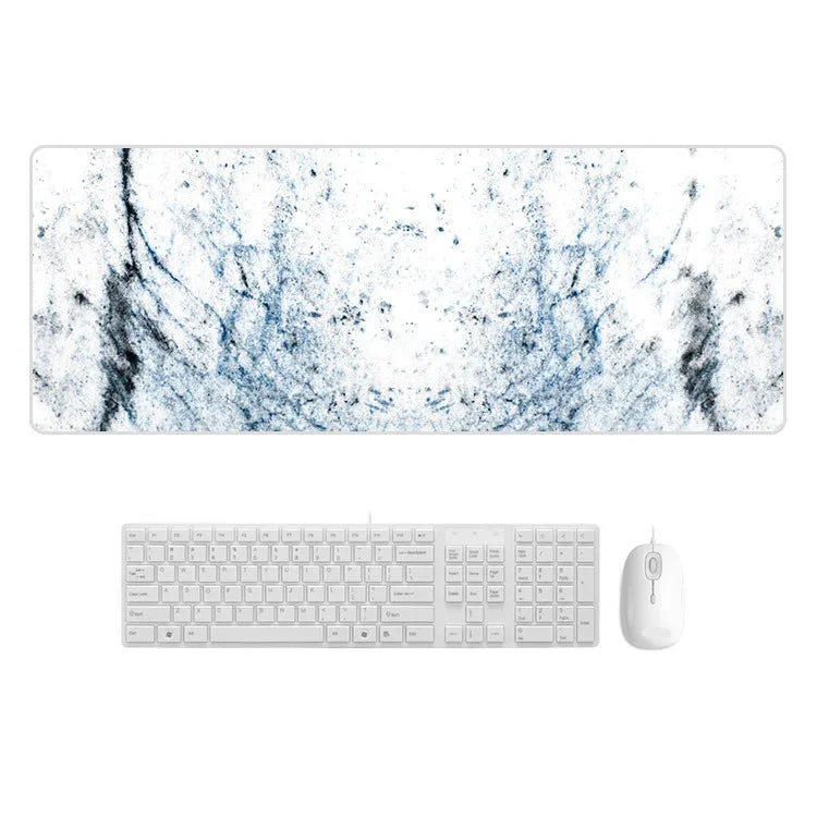 マーブリング耐摩耗ラバーマウスパッド、400x900x4mm、400x900x5mm、300x800x5mm、300x700x4mm