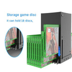 JYS X133 Multi-Function Cooling Base + Game Disc Storage For XBOX Series X Host, JYS X133