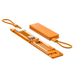 Oatsbasf 03083 ポータブル多機能 Micro USB + USB-C / Type-C + 8ピン 3-in-1充電ケーブル、ホワイト、グレー、オレンジ、グリーン