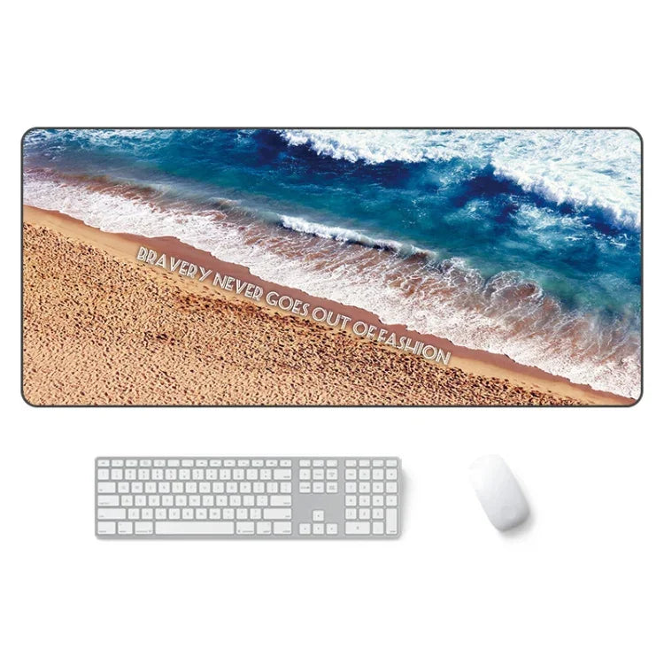 AM-DM01 Rubber Protect The Wrist Anti-Slip Office Study Mouse Pad, 300x800x5mm, 400x900x2mm, 400x900x3mm, 400x900x4mm, 400x900x5mm