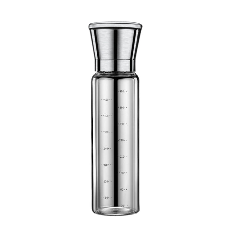 304ステンレス製海塩ペッパーグラインダー 家庭用ペッパーコーヒー手動グラインドボトル、450ml