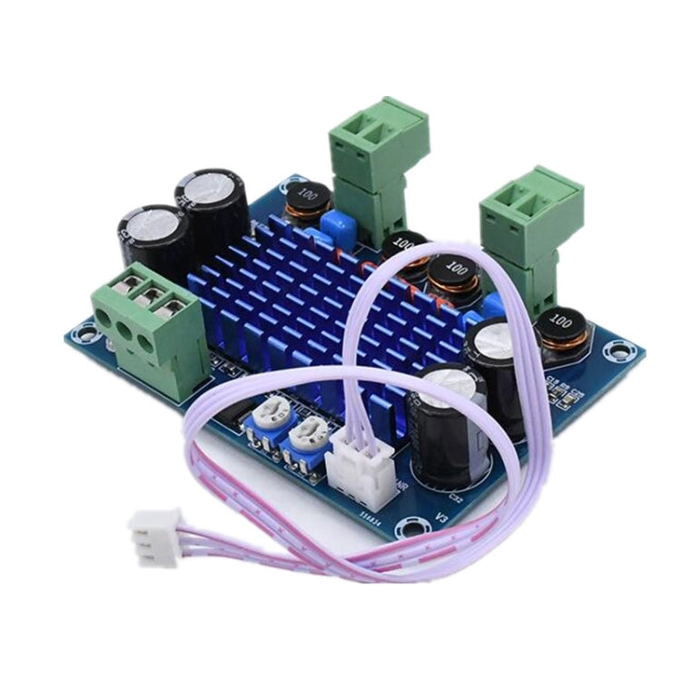 HW-447 高出力デジタルパワーアンプボード TPA3116D2 シャーシ専用プラグイン 5-28V 出力120W