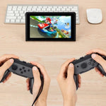 IPLAY ゲームコンソール左右ハンドル Nintendo Switch用、HB-S004（レッドブルー）