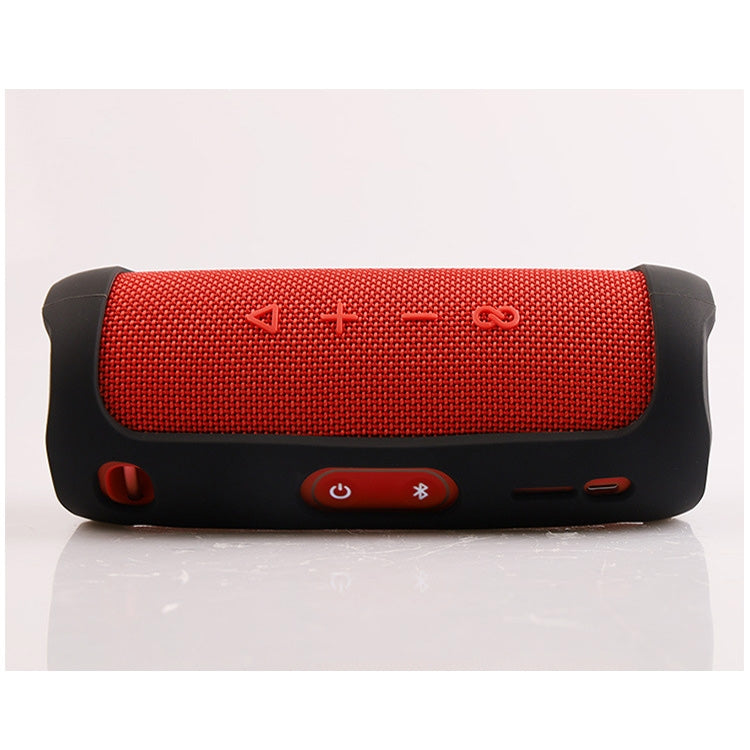 JBA-F5 Bluetoothスピーカーケース 環境に優しいシリコン保護シェル JBL Flip 5用、ブラック、レッド、ネイビーブルー