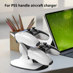 IPLAY HBP-314 ワイヤレスBluetoothハンドル 二人用充電器 PS5用、HBP-314