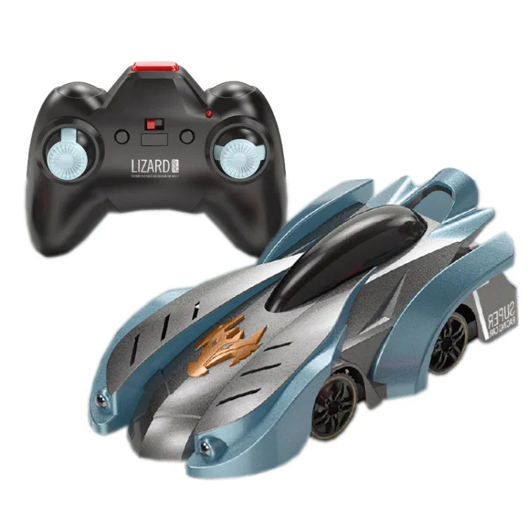リモコン操作 壁登りカー ミニ電動リモコンカー 子供用おもちゃ、レッドチャージハンドルRC版、レッドフレイムハンドルRC版、ブルーブレイクハンドルRC版、ブルーライトニングハンドルRC版、レッドチャージウォッチRC版