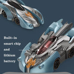 リモコン操作 壁登りカー ミニ電動リモコンカー 子供用おもちゃ、レッドチャージハンドルRC版、レッドフレイムハンドルRC版、ブルーブレイクハンドルRC版、ブルーライトニングハンドルRC版、レッドチャージウォッチRC版
