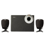 Edifier R201T06 マルチメディアコンピュータースピーカー、米国プラグ、R201T06 ブラック