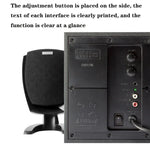 Edifier R201T06 マルチメディアコンピュータースピーカー、米国プラグ、R201T06 ブラック