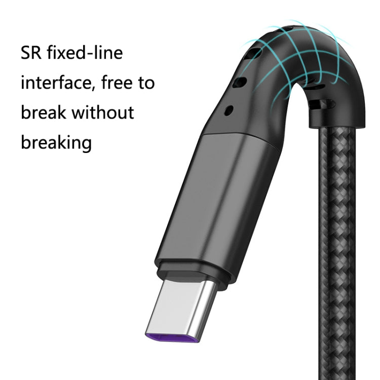 2個セット ZZ034 USBから8ピン＋USB-C / タイプC＋マイクロUSB 3-in-1 急速充電ケーブル, スタイル:, 5A スーパー高速-ブラック, ミニ-シルバー, ミニ-レッド, ミニ-ブルー, ミニ-ブラック