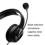 Edifier USB K5000 模擬試験用ヘッドセット オンライン授業 教育用口頭トレーニングヘッドセット ケーブル長さ: 2.8m K5000