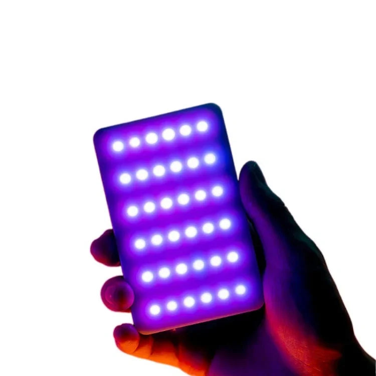 Ulanzi VL120 RGB フルカラー RGB SLRカメラ撮影用ライブフォトビデオ小型ライト、VL120 RGB