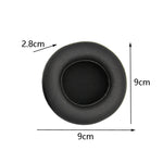 Kraken 7.1 V2 Pro用 90mm 厚手スポンジヘッドセットイヤーマフ 1ペア ブラック、オレンジ