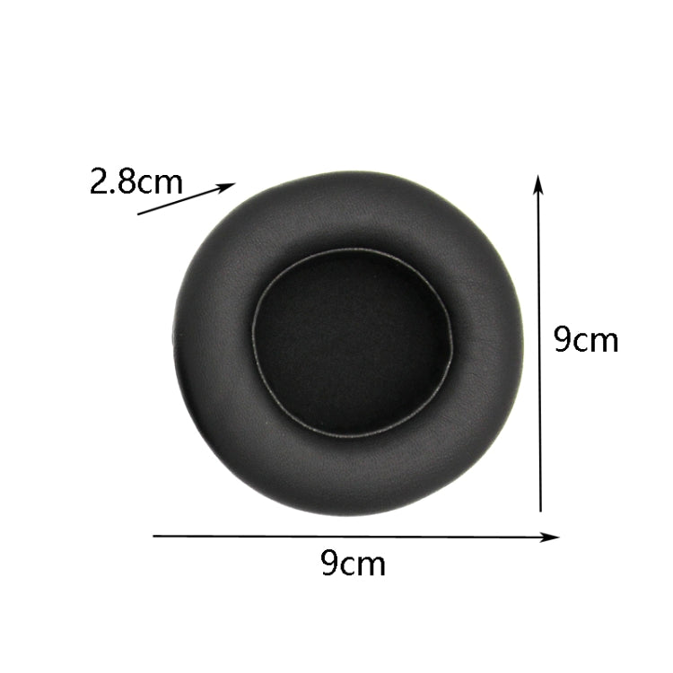 Kraken 7.1 V2 Pro用 90mm 厚手スポンジヘッドセットイヤーマフ 1ペア ブラック、オレンジ