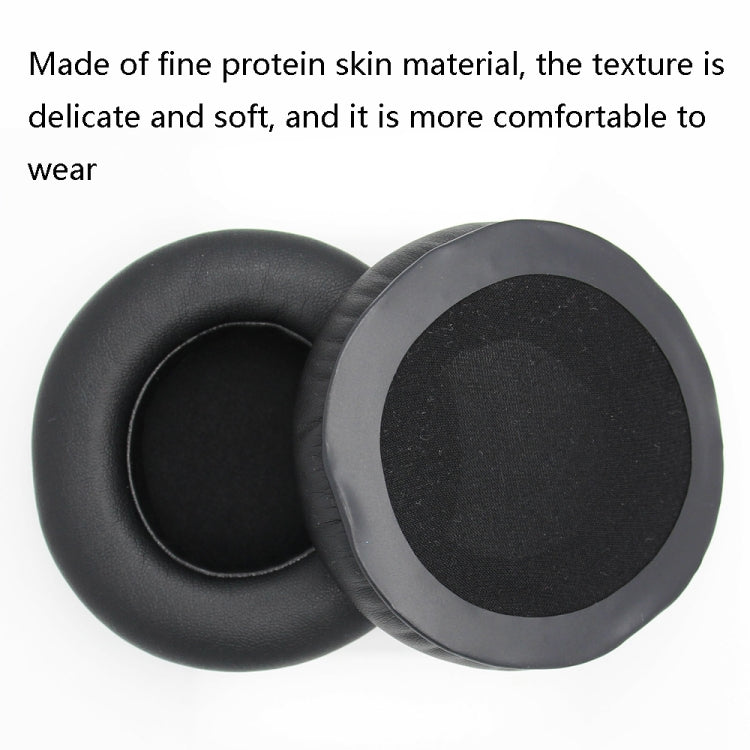 Kraken 7.1 V2 Pro用 90mm 厚手スポンジヘッドセットイヤーマフ 1ペア ブラック、オレンジ
