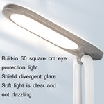 YAGE T125 LEDデスクランプUSB折りたたみ読書用アイライト、磁器ホワイト、ブルーホワイト、ピンクホワイト