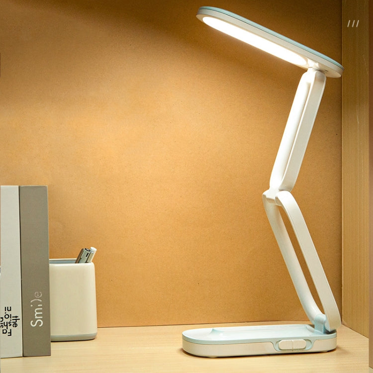 YAGE T125 LEDデスクランプUSB折りたたみ読書用アイライト、磁器ホワイト、ブルーホワイト、ピンクホワイト