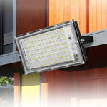 防水LED投光器 屋外用ガーデンライト 建設現場照明 プロジェクションライト、仕様：100W 96ビーズ（クールホワイト）