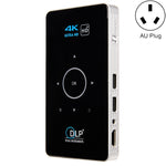 C6 1G+8G Androidシステム インテリジェント DLP HD ミニプロジェクター ポータブルホームスマホプロジェクター、USプラグ（ブラック）、EUプラグ（ブラック）、UKプラグ（ブラック）、AUプラグ（ブラック）、USプラグ（ホワイト）、AUプラグ（ホワイト）