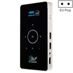 C6 2GB+32GB Androidスマート DLP HD プロジェクター ミニワイヤレスプロジェクター、USプラグ（ブラック）、EUプラグ（ブラック）、UKプラグ（ブラック）、AUプラグ（ブラック）、USプラグ（ホワイト）、UKプラグ（ホワイト）、AUプラグ（ホワイト）