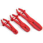 3 PCS/Set Car Nylon Hose Clamp Tool Set Brake Fuel Water Line Clamp Plier, 3 PCS/Set Blue, Nylon Hose Clamp