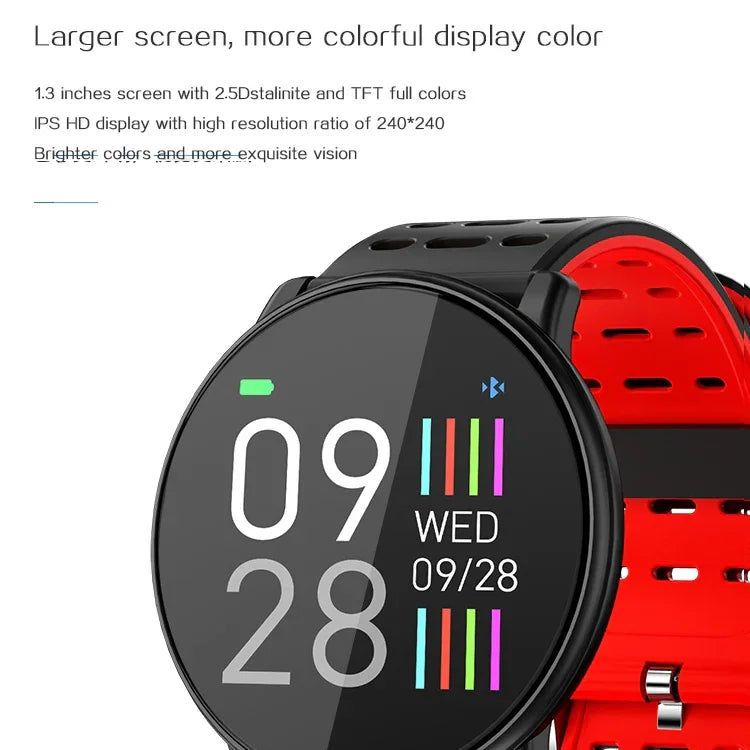 X7 スマートウォッチ IP68防水 メンズスポーツスマートウォッチ Android Bluetooth対応 心拍数 / 通話リマインダー / 歩数計 / 睡眠モニタリング / トラッカー対応