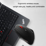 Lenovo Thinkbook ワイヤレスマウス エルゴノミクスデザイン サイドグリップマウス、サイドグリップマウス