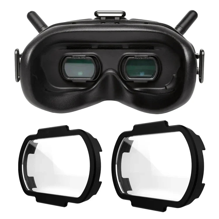 Sunnylife FV-Q9334 2個セット 近視レンズ 近視矯正 非球面レンズ DJI FPVゴーグルV2用、100度、150度、200度、250度、300度、350度、400度、450度、500度、550度、600度、700度、800度