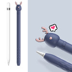 カートゥーンシリコン静電容量式ペン 滑り止め＆落下防止保護カバー、Apple Pencil 1用