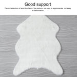 純粋な本物のウールソファクッション ファー全体シープスキンカーペット 窓飾りマット 60x90cm、65x100cm、65x110cm、80x120cm
