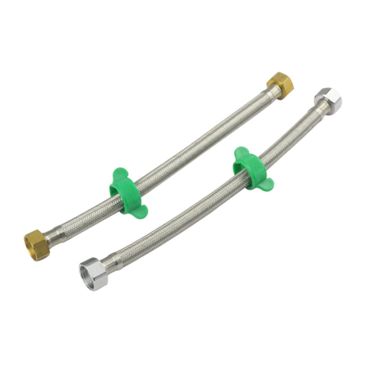 304ステンレススチール金属編みホース トイレ用給湯器用温水・冷水高圧パイプ 4/8インチ DN15接続パイプ、30cmスチールカバー、40cmスチールカバー、50cmスチールカバー、60cmスチールカバー、70cmスチールカバー、80cmスチールカバー、1mスチールカバー、1.2mスチールカバー