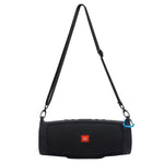JBL Charge 4 Bluetoothスピーカー用ポータブルシリコン保護カバー ショルダーストラップ＆カラビナ付き ピンク、レッド、ブルー、ブラック、シルバーグレー、オレンジ、ミントグリーン、ネイビーブルー