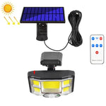 TG-TY085 Solar Outdoor Human Body Induction Wall Light Household Garden Waterproof Street Light wIth Remote Control, Spec:, 96 LED Integrated, 96 COB Integrated, 96 LED Separated, 96 COB Separated, 168 LED  Integrated, 168 COB  Integrated