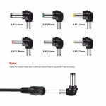 C5 3-12V 12W 可変電圧調整スイッチ電源アダプター 多機能充電器 DCチップ付き、米国プラグ、英国プラグ、EUプラグ