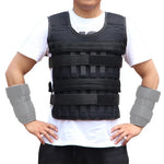 スポーツベスト 脚と腕用加重ストラップ フィットネストレーニング用加重器具、仕様：1kgベスト、1kgベスト、3kgベスト、5kgベスト、10kgベスト、15kgベスト、10kgスーツ、15kgスーツ